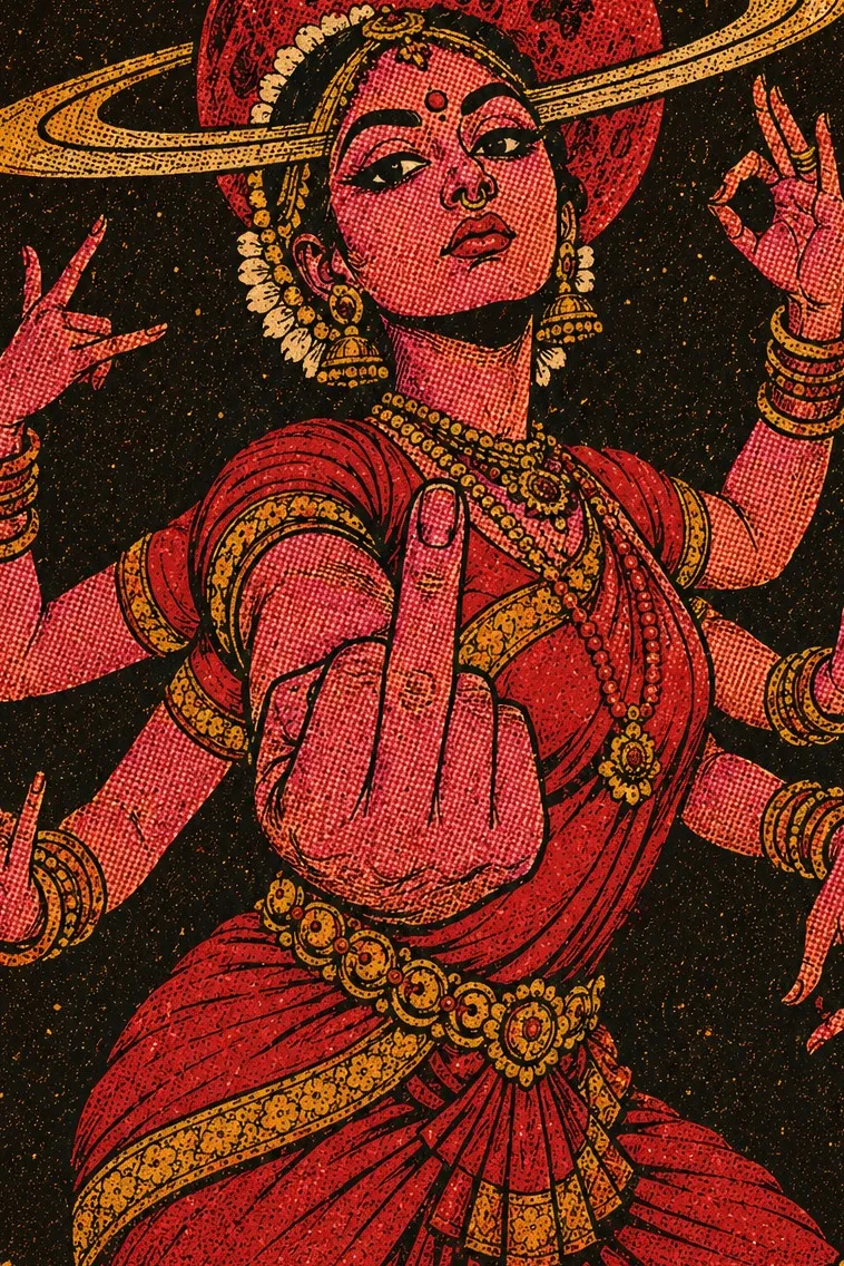 Hero illustration from the THAZHAL first drop